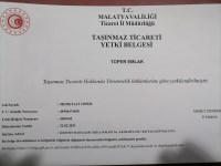 YETKİ BELGESİ