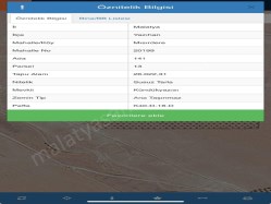 YAZIHAN MISIRDERE DE SATILIK TARLA