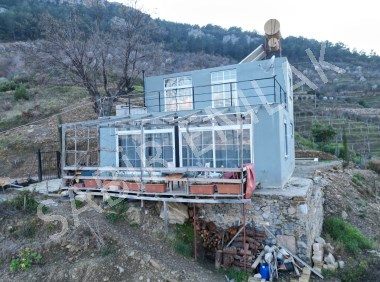 Alanya Satılık Müstakil Ev 3+1 Fakırcalı Köyünde Havuzlu