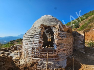 Alanya Satılık Tarla Çamlıca Köyünde Asfalt Yola Sıfır 