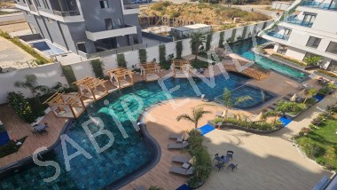 Alanya Kiralık Daire Mahmutlar Green Ocean Sitesinde