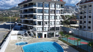 Alanya Kestel mah eşyalı 1+1 KİRALIK DAİRE 