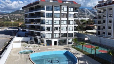 Alanya Kestel mah eşyalı 1+1 KİRALIK DAİRE 