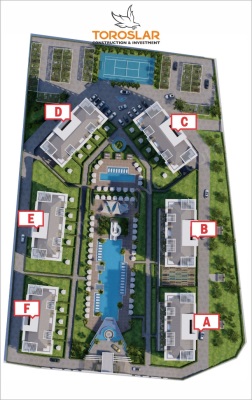 EMERALD GRAND DELUXE КВАРТИРЫ НА ПРОДАЖУ Ситуационный план