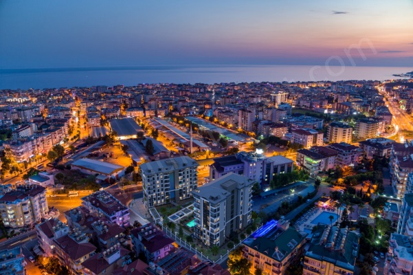Royal Towers Alanya – Alanya Şehir Merkezinde Satılık Lüks Daireler Vaziyet Planı