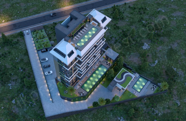 KÜÇÜKER TOWER KESTEL Lageplan