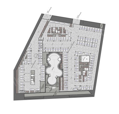 TOSMURDA SATILIK NORDIC SKY DAİRELER Ситуационный план