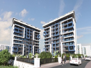 Project in the center of Alanya KONAK TWİN TOWERS 3