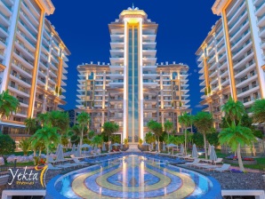 КВАРТИРА 3+1 С ОТДЕЛЬНОЙ КУХНЕЙ, 4-Й ЭТАЖ, 190 М², УЛЬТРА-ЛЮКС В YEKTA PREMIUM МАХМУТЛАР