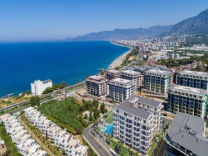 1+1 sea view apartment in Kargicak Monarch Premium, where luxury meets comfort!