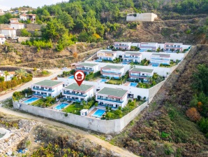  ZU VERKAUFEN: LUXUS 4+1 VILLA IN GRANADA VIP VILLAS, ALANYA KARGICAK