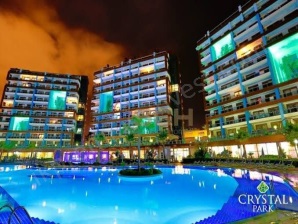 CRYSTAL PARK II ALANYA   1+0 Havuz Manzaralı 50m² Daire   Lüks ve Konforlu Yaşam