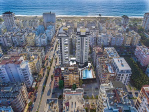ZU VERKAUFEN: LUXUSWOHNUNGEN IN NOVUS SKY ALANYA – NUR 120M ZUM MEER 1+1, 2+1, 4+1