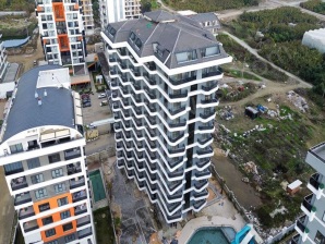 ZU VERKAUFEN: 2+1 LUXUSAPARTMENT IM RUBY TOWER MAHMUTLAR 12. STOCK RESORT-EINRICHTUNGEN