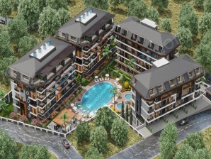 HERMES GARDEN – Alanya Obada Lüks Yaşam, Satılık