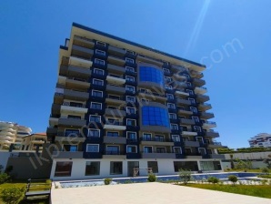  ALANYA AVSALLAR DA SATILIK DAİRE – DIAMOND LOFT, 1+1, DENİZ MANZARALI