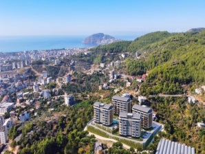 Luxury Apartments for Sale in Alanya Çıplaklı | Symphony Garden
