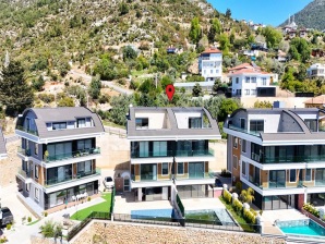 Zu verkaufen – Luxus 6+1 Villa in Tepe, Alanya | Villa Nova