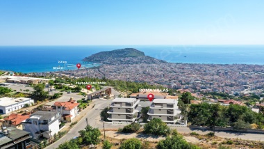 ROMA Villas in Alanya – Luxuriöses Wohnen mit atemberaubender Aussicht