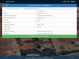 ANTALYA KEPEZ VARSAK ALTIAYAK 367 M2 KAT KARŞILIĞI ARSA