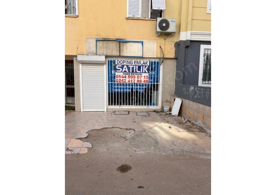 ANTALYA KEPEZ YENİ MAHALLEDE ARAÇ TAKASLI  ŞEHİTLER PARKI DİBİ 2 KATLI SATILIK DÜKKAN 