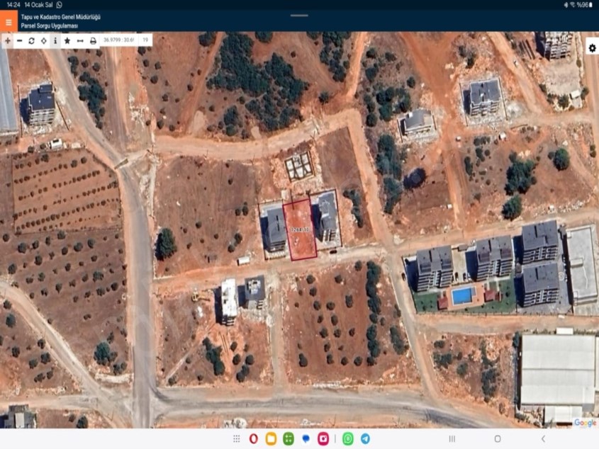 ANTALYA KEPEZ AYDOGMUSTA 576 M2 SATILIK ARSA