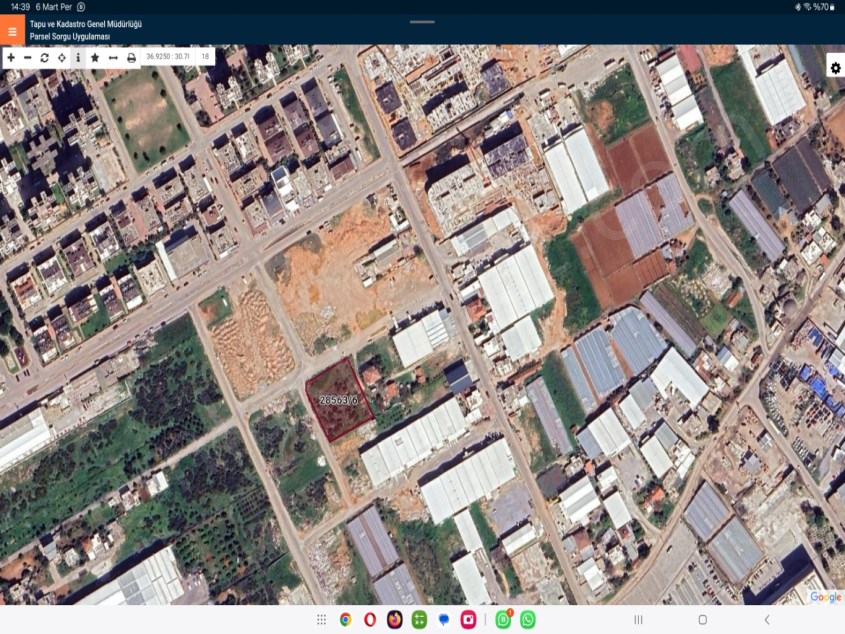 ALTINOVA SINAN MAH. KAT KARSILIGI ARSA 