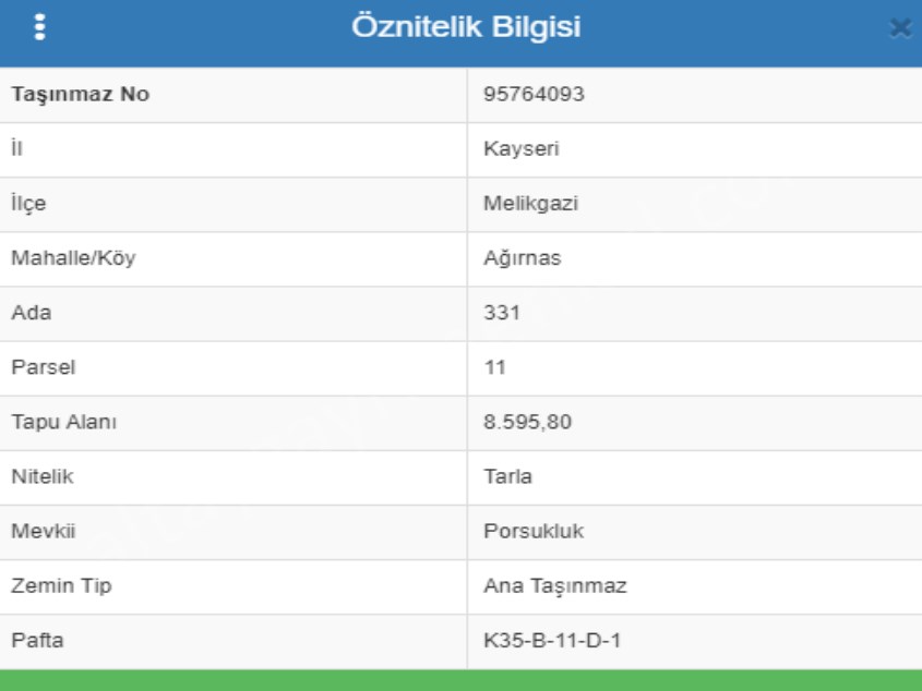 SİVAS YOLUNA SIFIR TARLA ( AĞIRNAS ARAZİSİ )