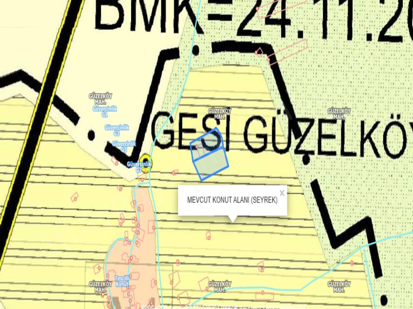 GESİ GÜZELKÖY DE SATILIK ÇİFTLİK