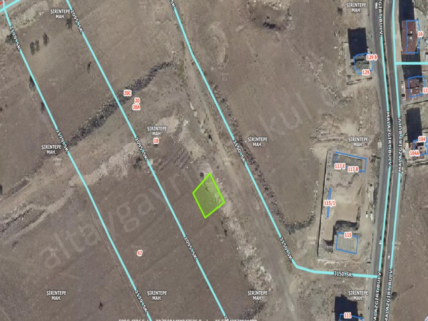 ARSA DAİRE KARŞILIĞI  VERİLECEKTİR