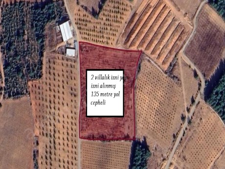 MONTE den ÇAL İSMAİLLERDE VİLLA PROJESİ HAZIR ARAZİ 13.338 m2