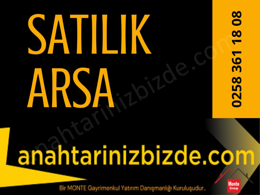 MONTEden   SATILDI   GÜMÜŞÇAYda B+3 Kat İmarlı Arsa (anahtarinizbizde.com denizli satılık arsa)