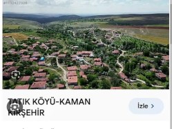 KIRŞEHİR TATIK KÖYÜNDE MÜKEMMEL YERDE SATILIK ARAZİ
