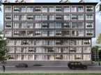 Luxury Apartments for Sale in a Site in Kağıthane