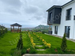 Luxury Villa for Sale in a Garden in Trabzon
