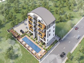 Affordable Brand New Apartment with Pool Near Antalya Airport