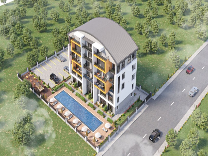 Affordable Brand New Apartment with Pool Near Antalya Airport