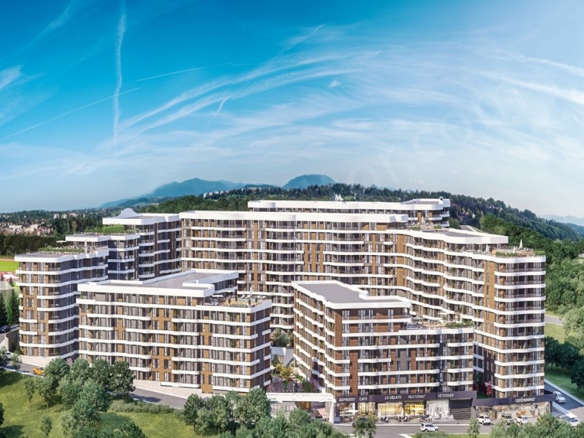 Flats for Sale with Sea and Islands Views in Pendik Siltal Panorama