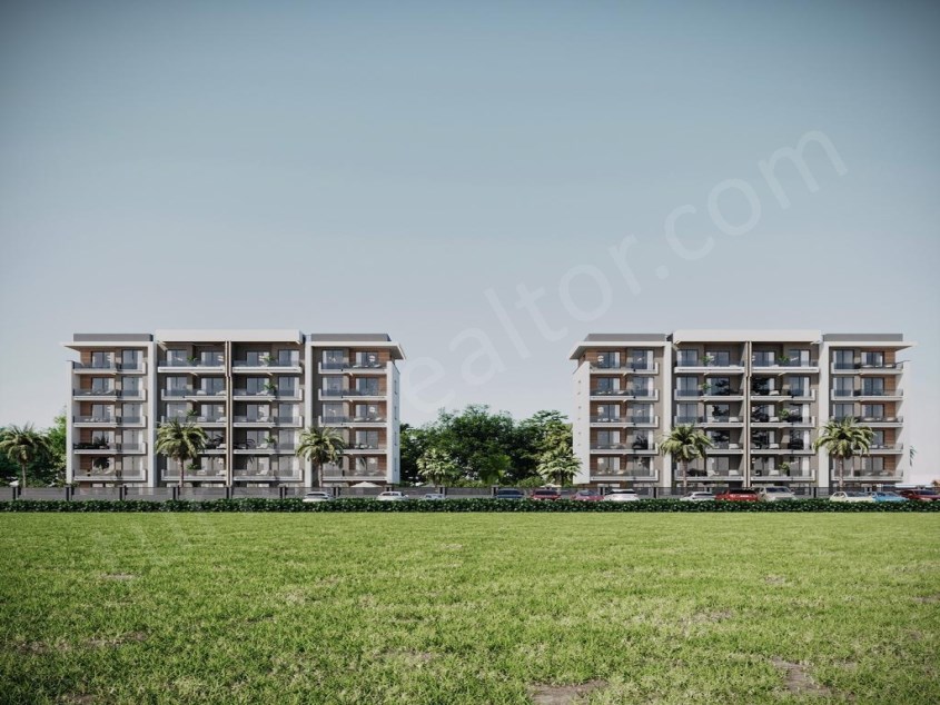 Flats for Sale with Pool in Antalya Kepez