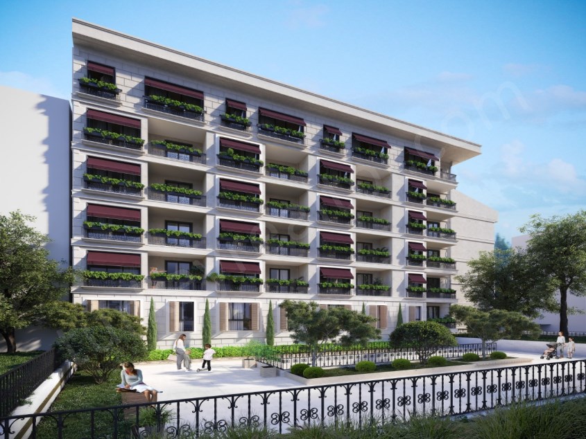 Luxury Flats with Golden Horn Views for Sale in the Magnificent Golden Palace Golden Horn Project