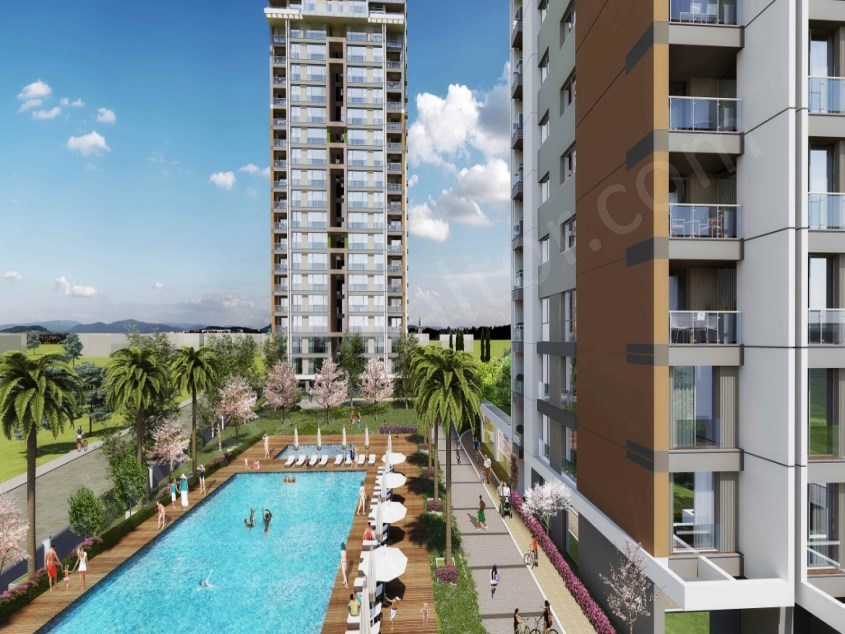 Kartalda Deniz Manzaralı Site İçi Satılık Lüks Daireler
