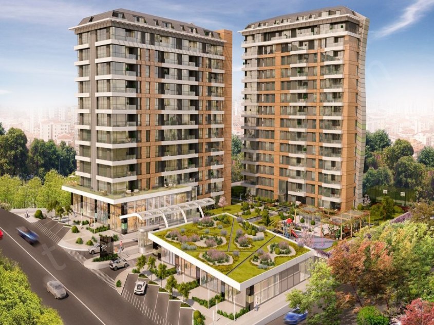 Luxury Apartments for Sale in a Complex in Küçükçekmece