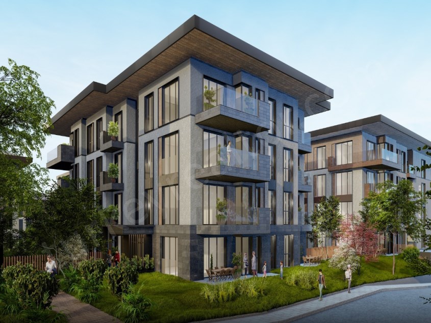 Halkalıda Merkezi Konumda Site İçi Satılık Daireler