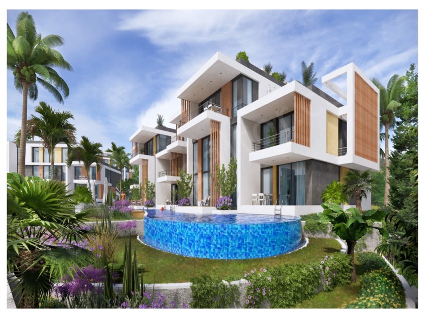 Flats with Uninterrupted Sea and Mountain Views in Cyprus