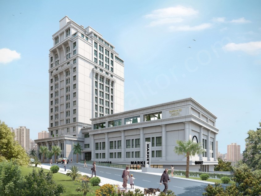 Başakşehir Residence İnn Deluxia Luxury Flats for Sale within the Site