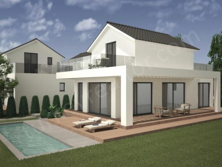 Stylish Villas with Swimming Pool and Close to the Sea in Oropos, Greece