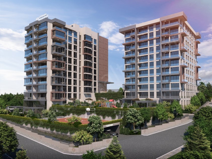 Luxury Flats for Sale in Kağıthane Orman Istanbul Project