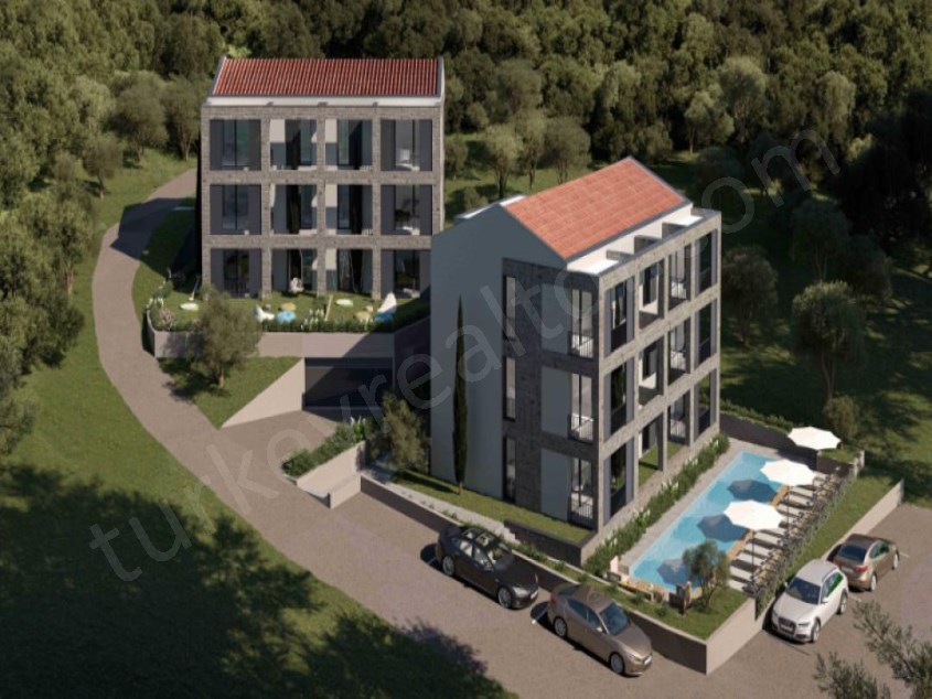 Luxury Complex with Pool and Sea View in Tivat