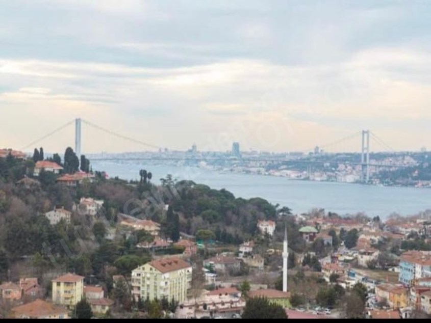 Furnished Apartment for Rent with Bosphorus View in Çengelköy