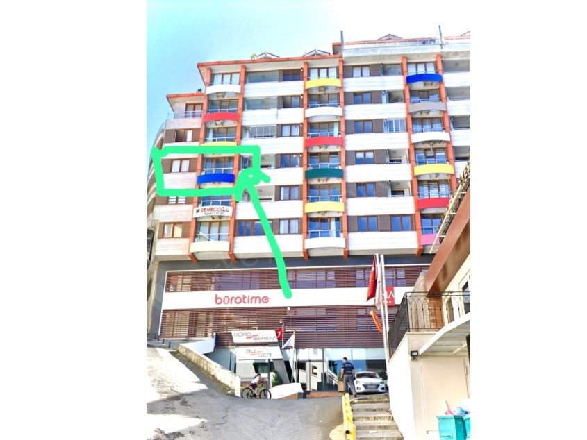 Opportunity Apartment for Sale in a Secure Site with Golden Horn View